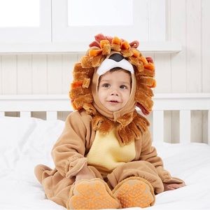 Deluxe Baby Lion Photography Costume Set (6-12 Months)